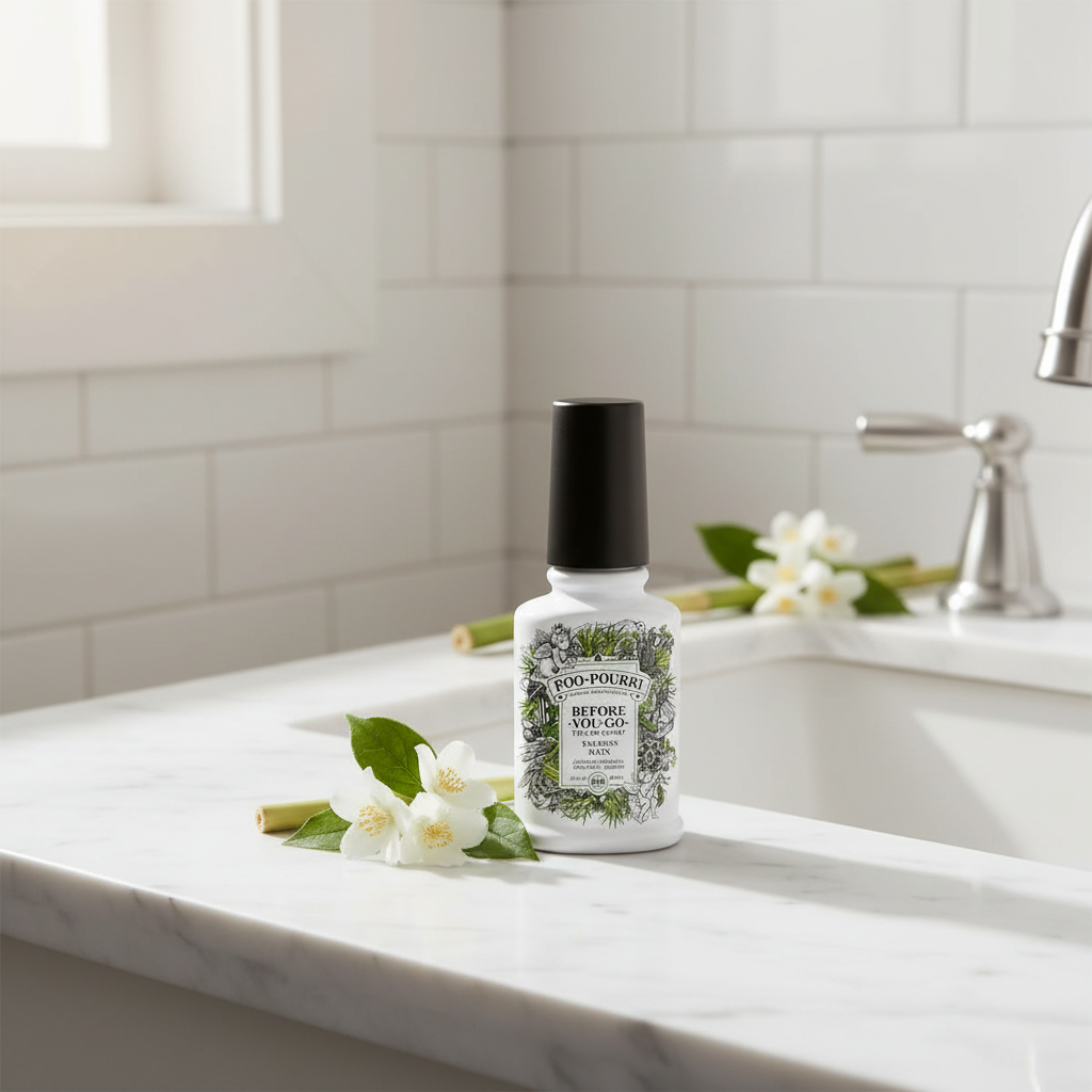 Marble bathroom