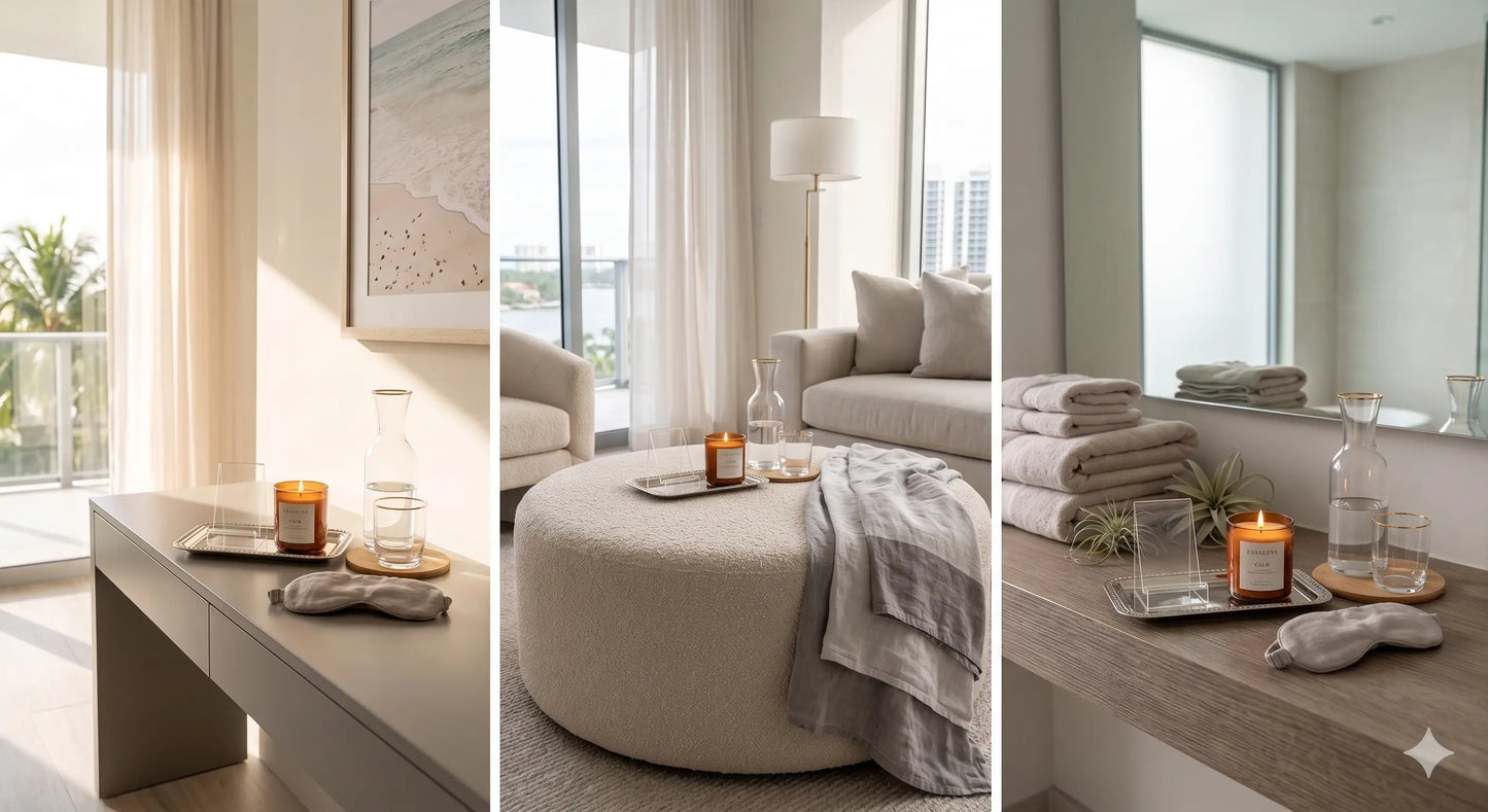 The Serene Nightstand Bundle | Curated Bedside Ritual Set