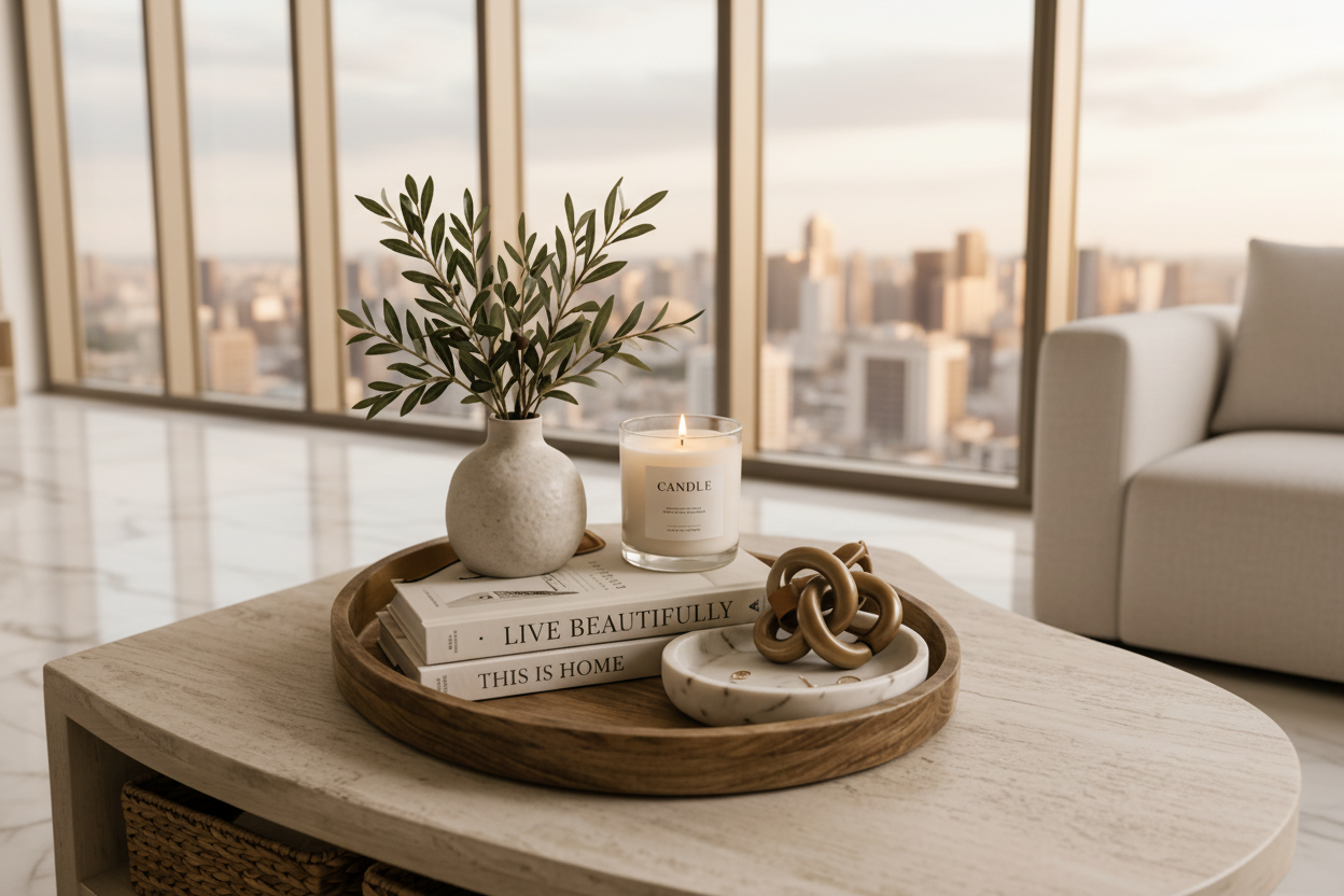 Luxury apartment background